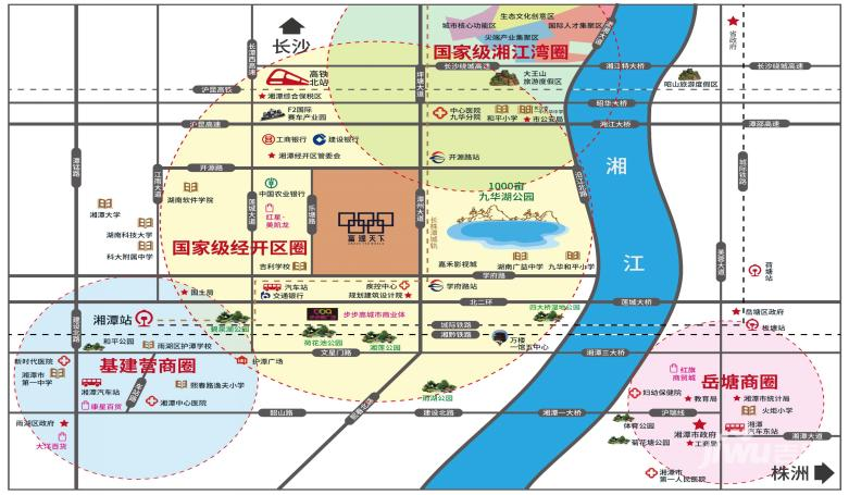 百嘉信富瑶天下北华郡配套图