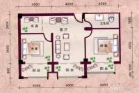 旺和山水金庭2室2厅1卫93.9㎡户型图